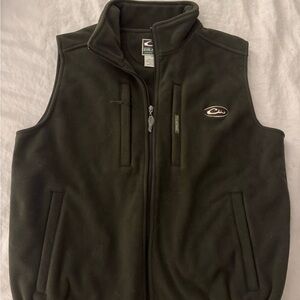 Drake Men's Olive Green Fleece Vest